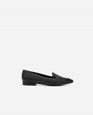 Flattered Alex Läder Loafers Skor Svarta | SEQCS51881