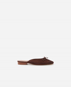 Flattered Malva Mocka Ballerinas Skor Bruna | USETG73897