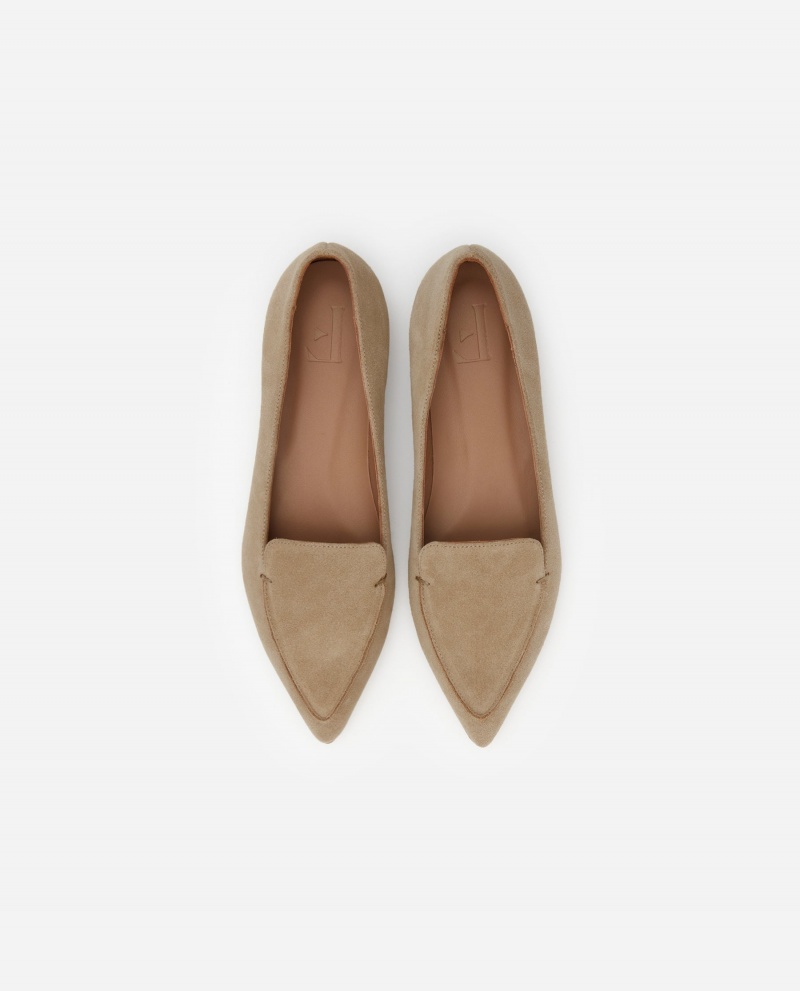 Flattered Alex Mocka Loafers Skor Beige | SEJVR91149