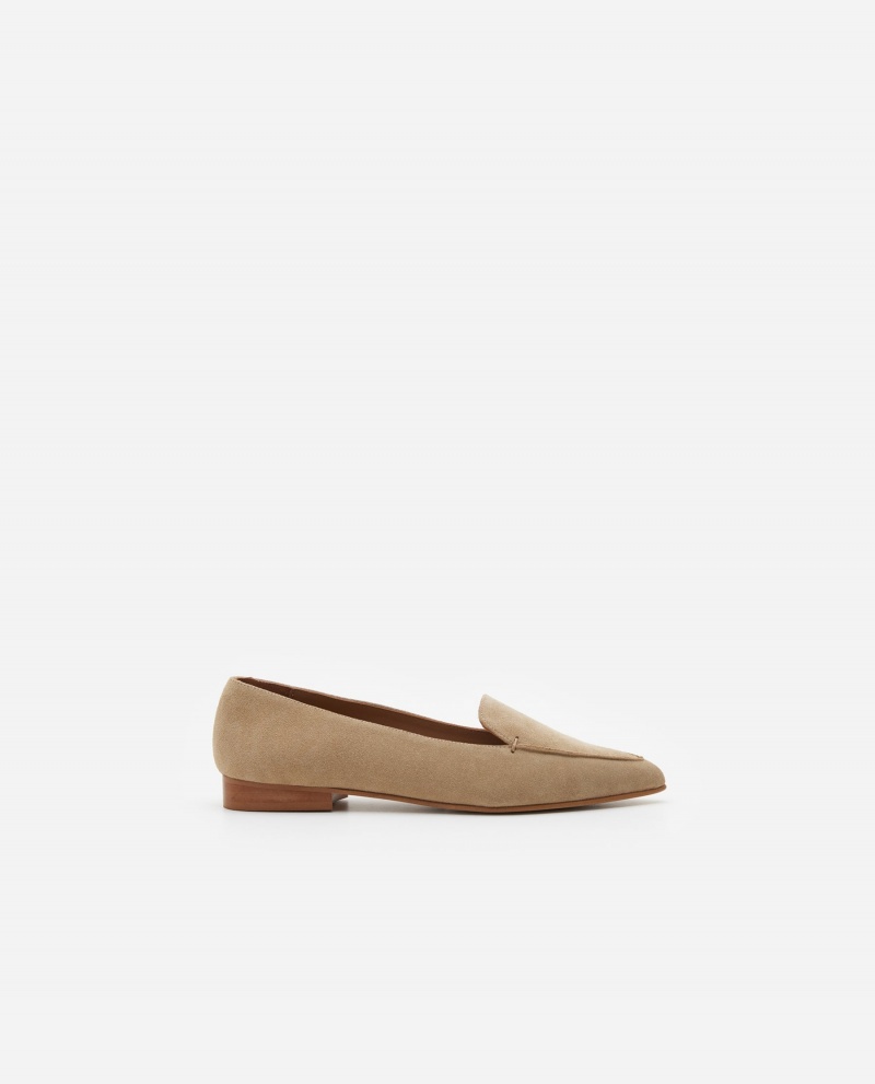 Flattered Alex Mocka Loafers Skor Beige | SEJVR91149