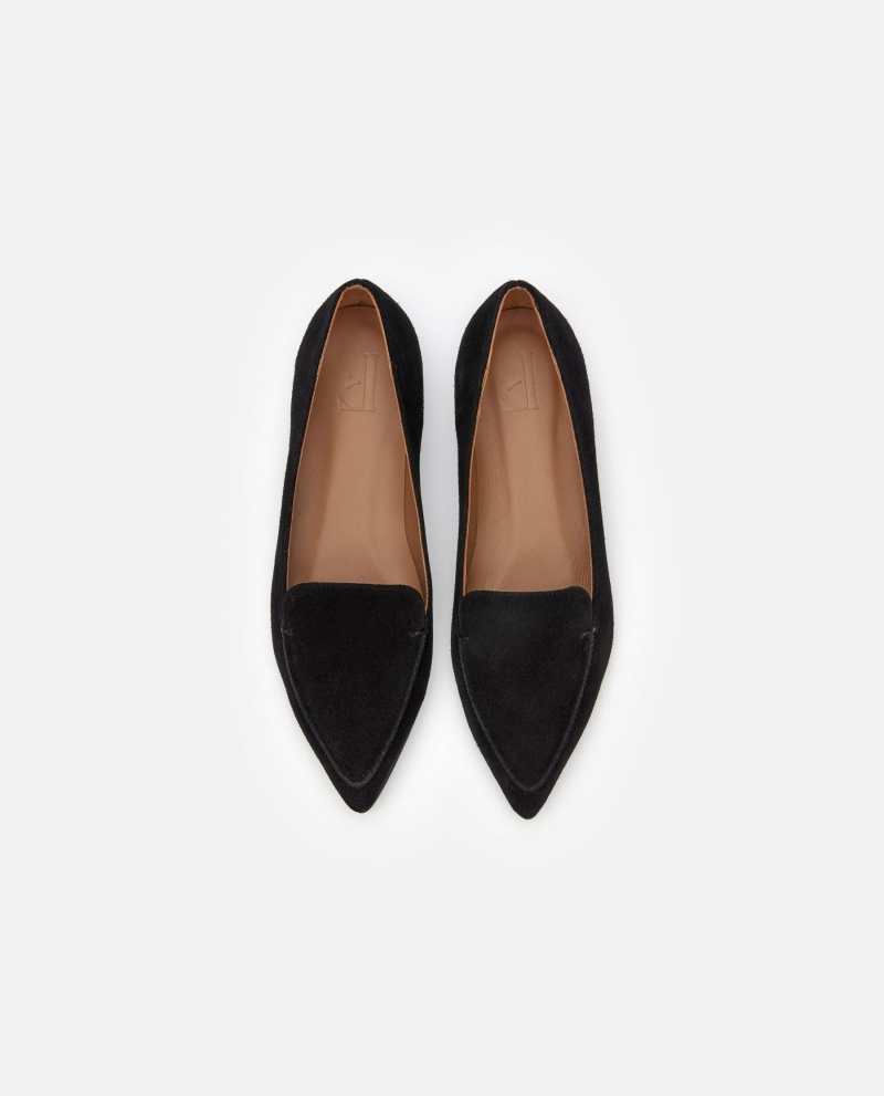 Flattered Alex Mocka Loafers Skor Svarta | ZSENQ95136