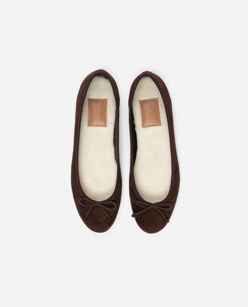 Flattered Anna Mocka Ballerinas Skor Bruna | SECVG91035