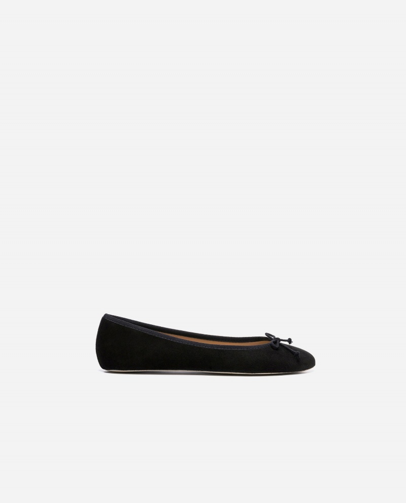 Flattered Anna Mocka Ballerinas Skor Svarta | YSEGT87655