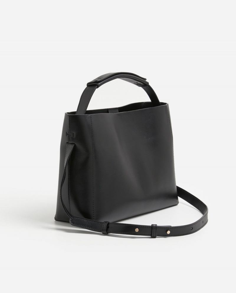 Flattered Hedda Grande Handbag Läder Väskor Tillbehör Svarta | SENEJ34480