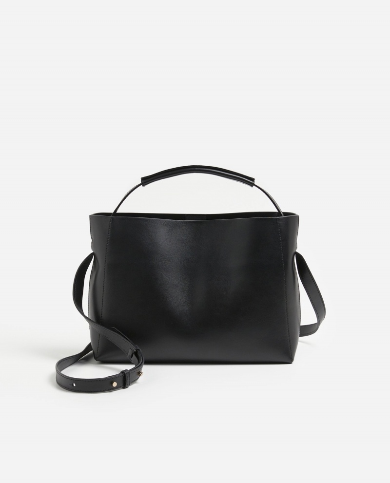 Flattered Hedda Grande Handbag Läder Väskor Tillbehör Svarta | SENEJ34480