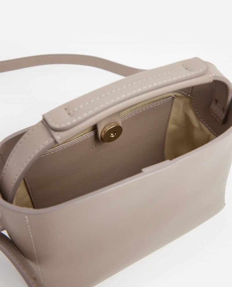 Flattered Hedda Mini Handbag Läder Väskor Tillbehör Grå Bruna | ZSENQ71312