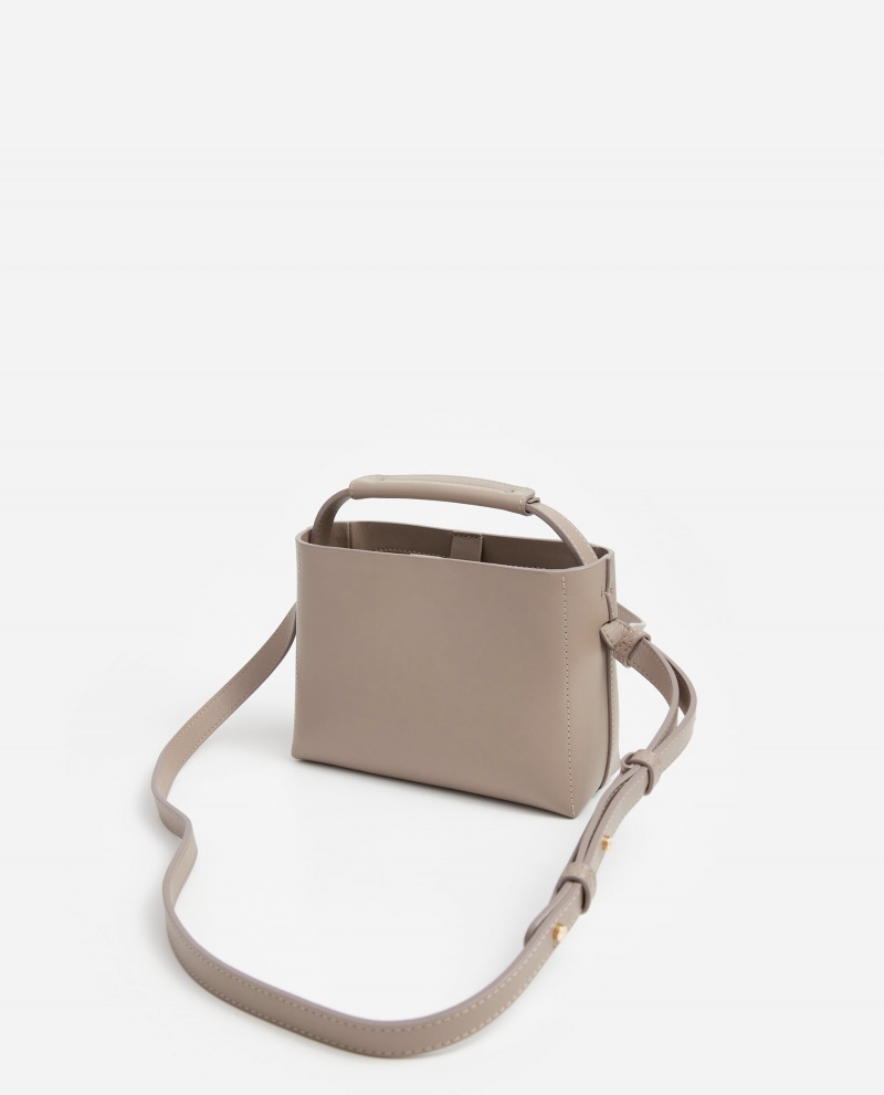 Flattered Hedda Mini Handbag Läder Väskor Tillbehör Grå Bruna | ZSENQ71312