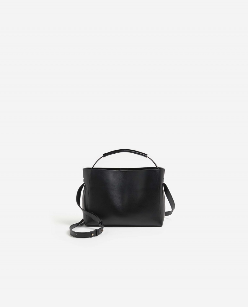 Flattered Hedda Mini Handbag Läder Väskor Tillbehör Svarta | SEDFL97406