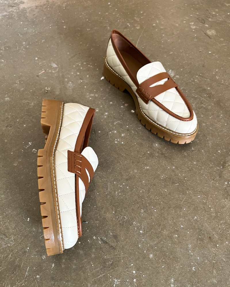 Flattered Signe Läder Loafers Skor Bruna | PSEQX18998